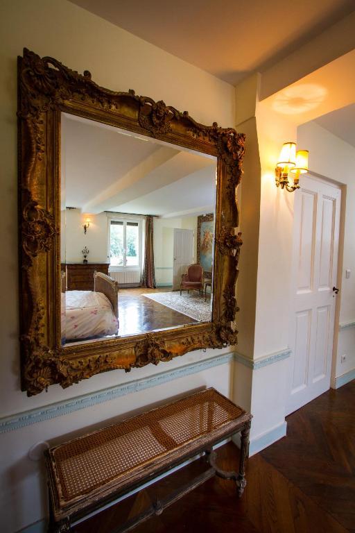 Bed and Breakfast Chateau De La Madeleine Pressagny-lʼOrgeuilleux Zimmer foto